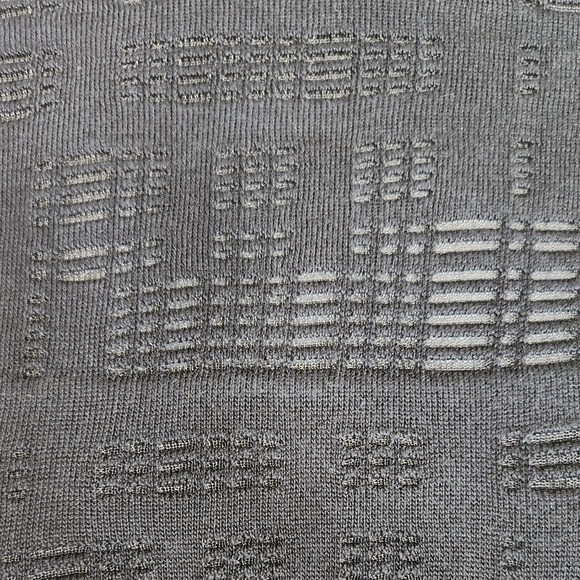 Akris semi sheer textured  mulberry silk black Sweater Sz 6 Switzerland - Picture 3 of 9